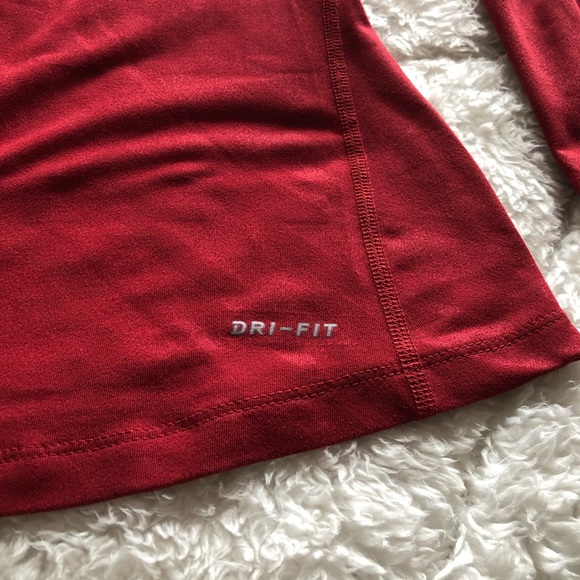 Nike Stanford Cardinal Red Dri-Fit Quarter-zip - Picture 5 of 7